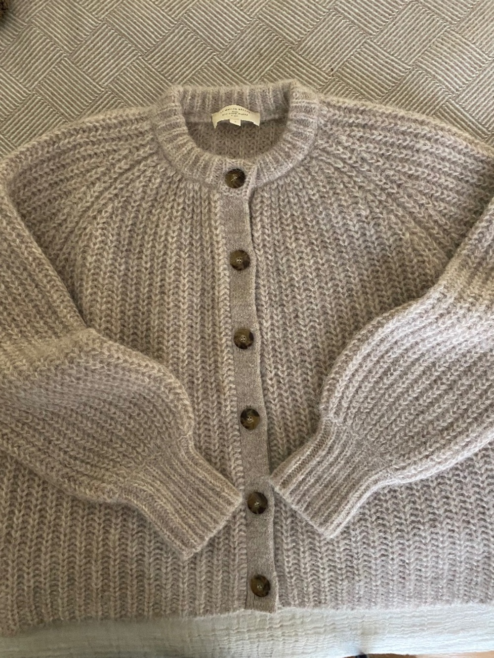 Sezane Emile Light Beige EUC - Picture 3 of 13
